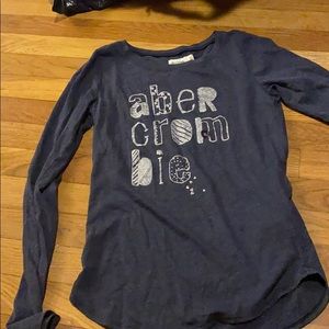 abercrombie kids xl long sleeve tee